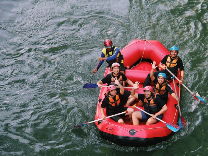 Rafting fun